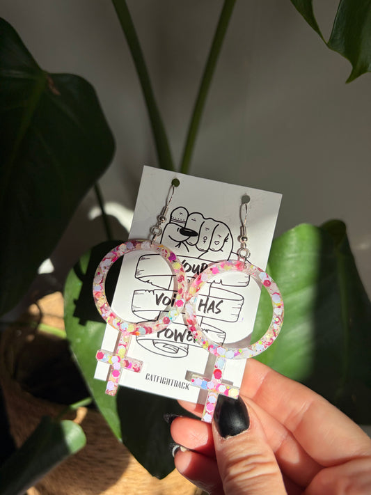 Confettiörhängen