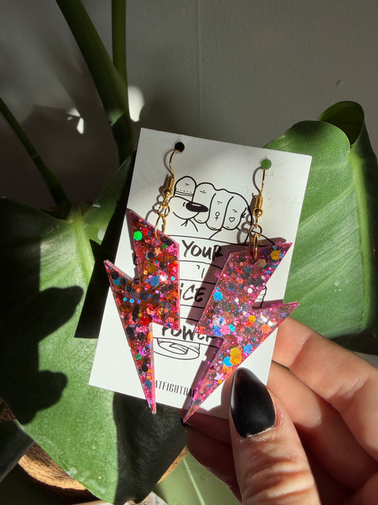 Confettiörhängen