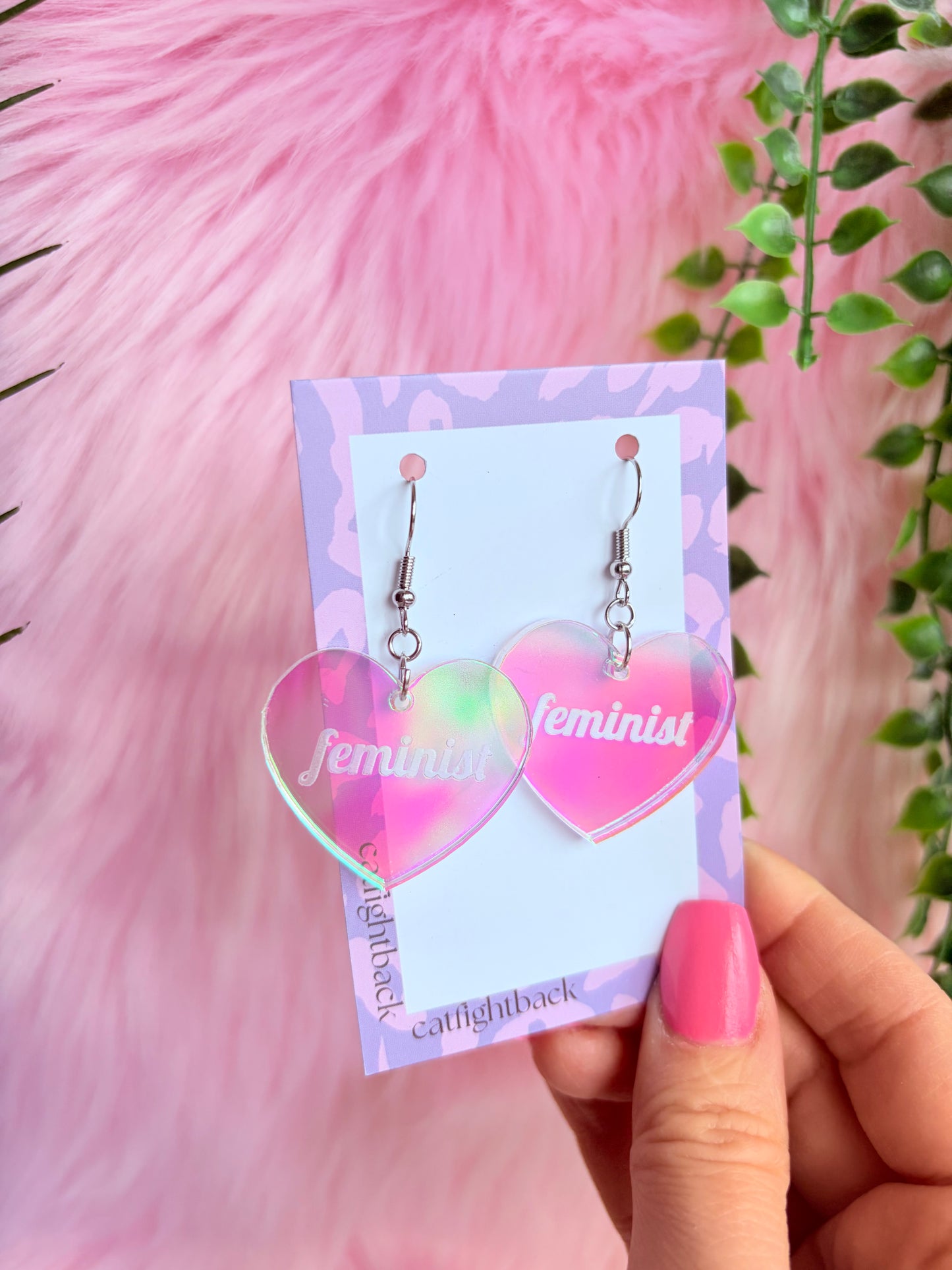 Iridescenta Hjärtan - Feminist