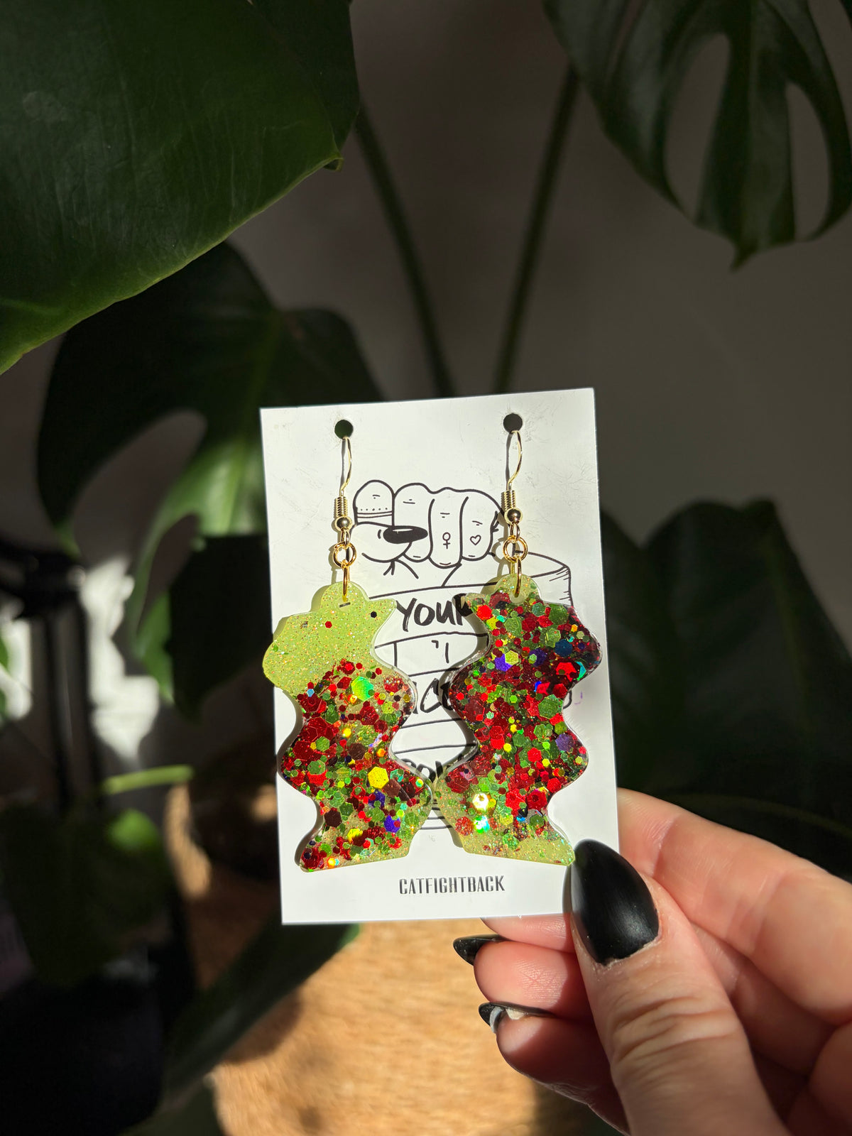 Confettiörhängen