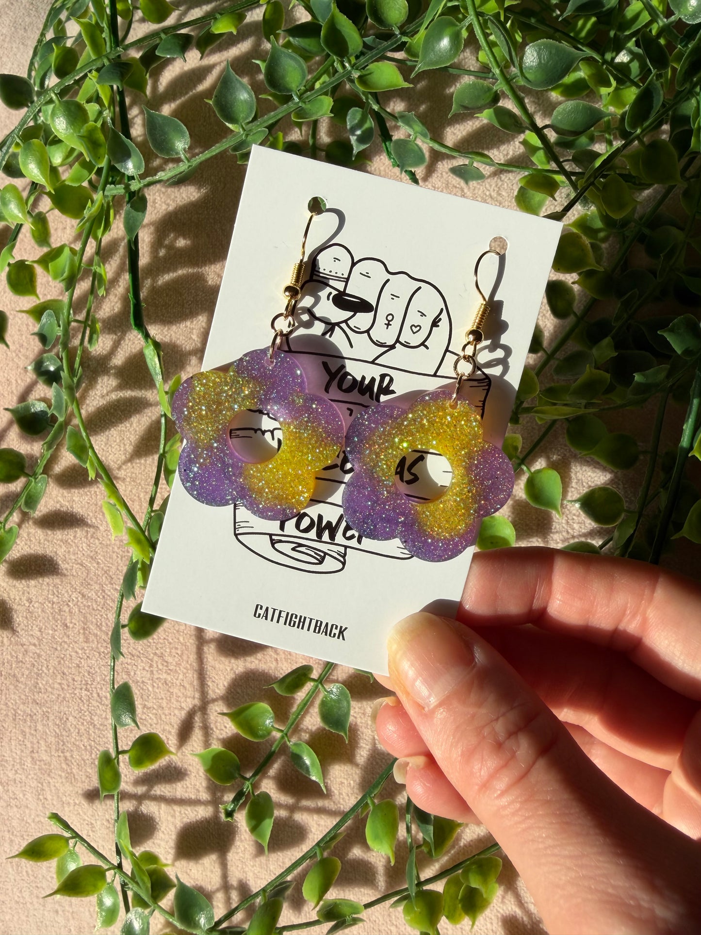 Glittriga Blommor