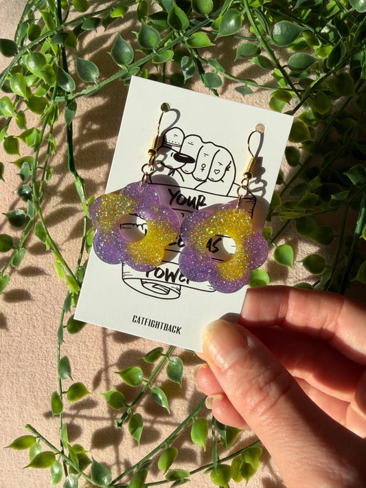 Glittriga Blommor