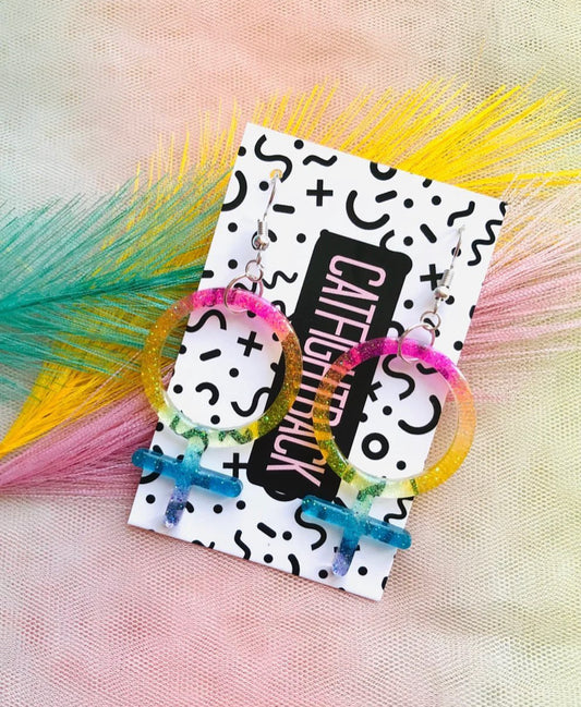 Örhängen - Prideflaggan