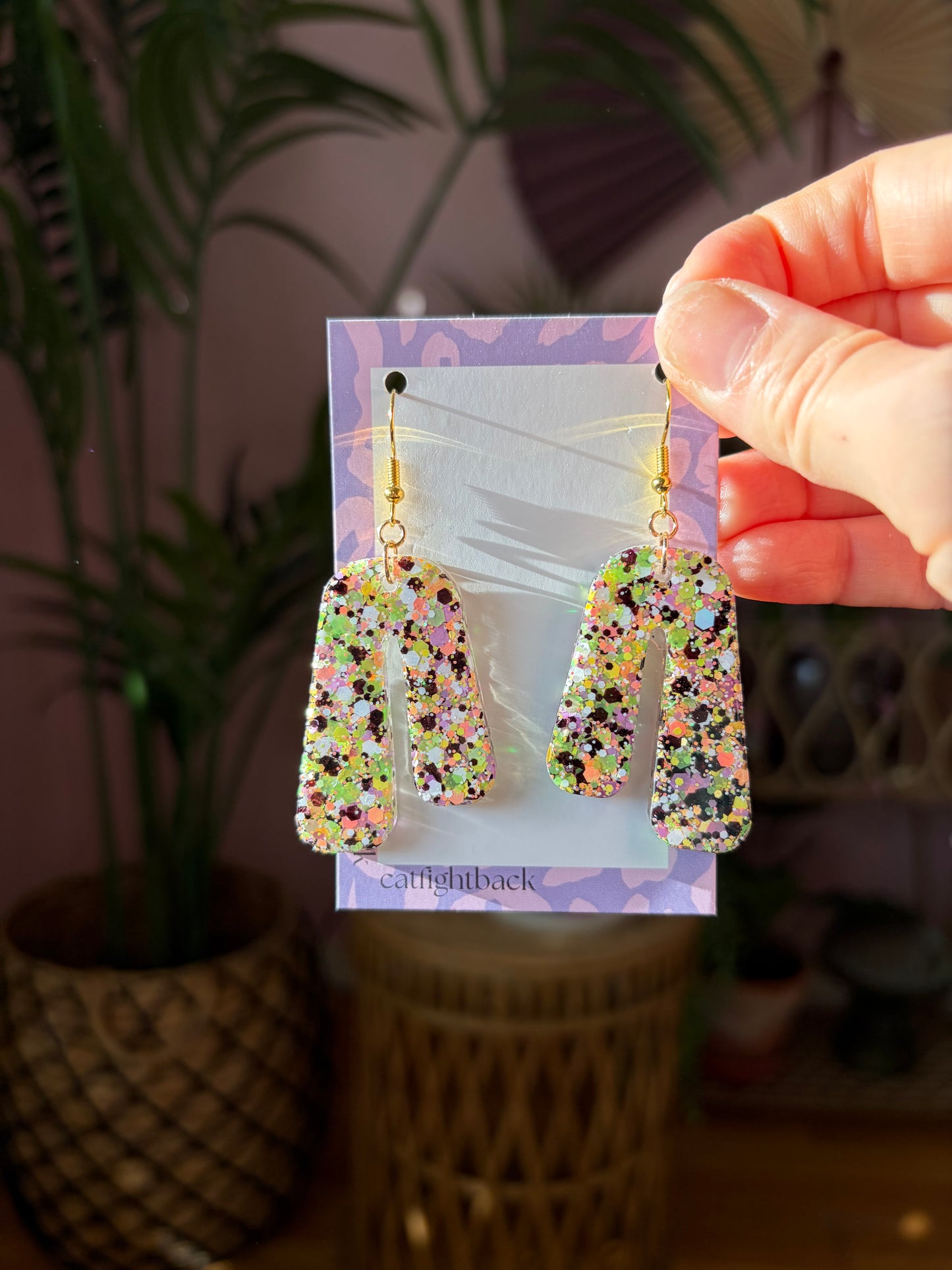 Confettiörhängen