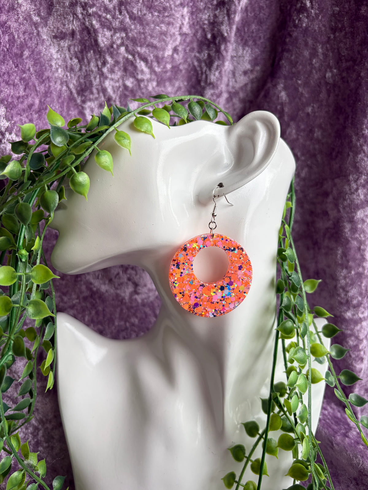 Confettiörhängen
