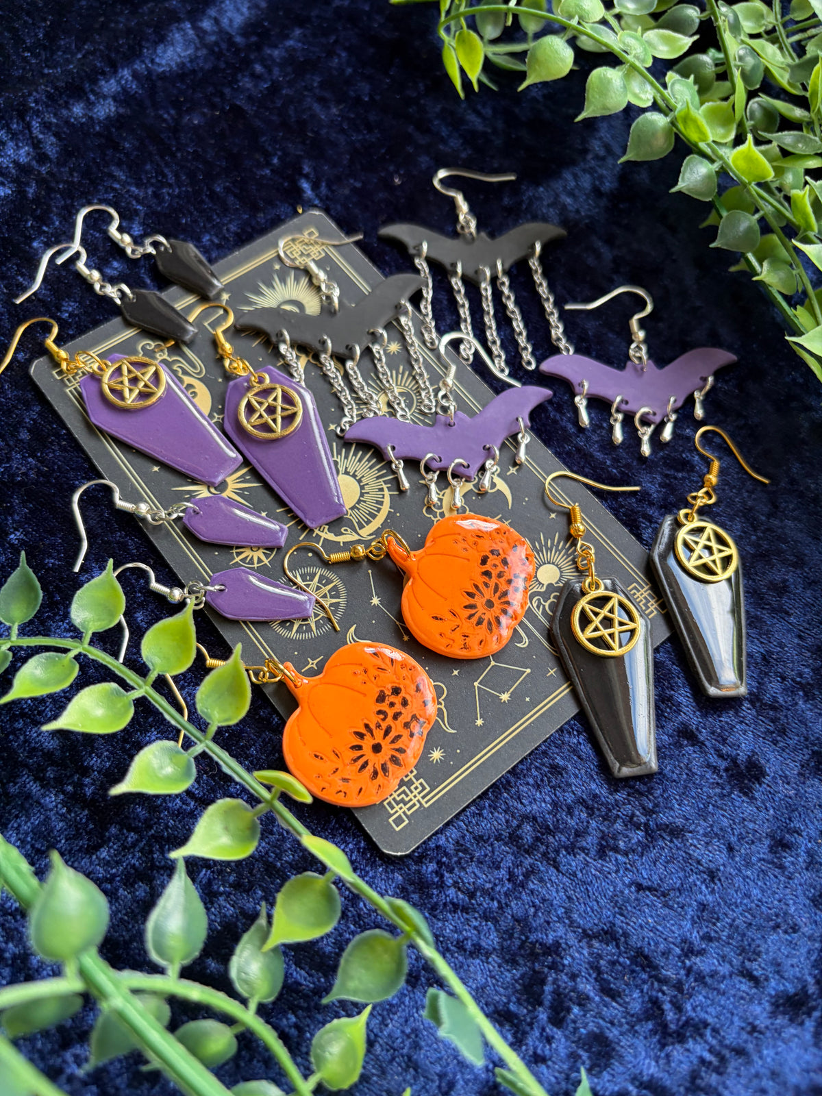 Halloween Kollektion - Fladdermöss Örhängen