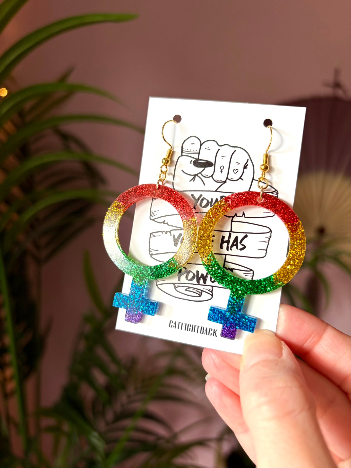 Örhängen - Prideflaggan