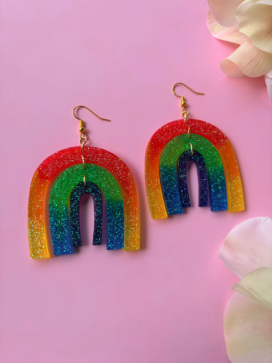 Örhängen - Pride Regnbåge