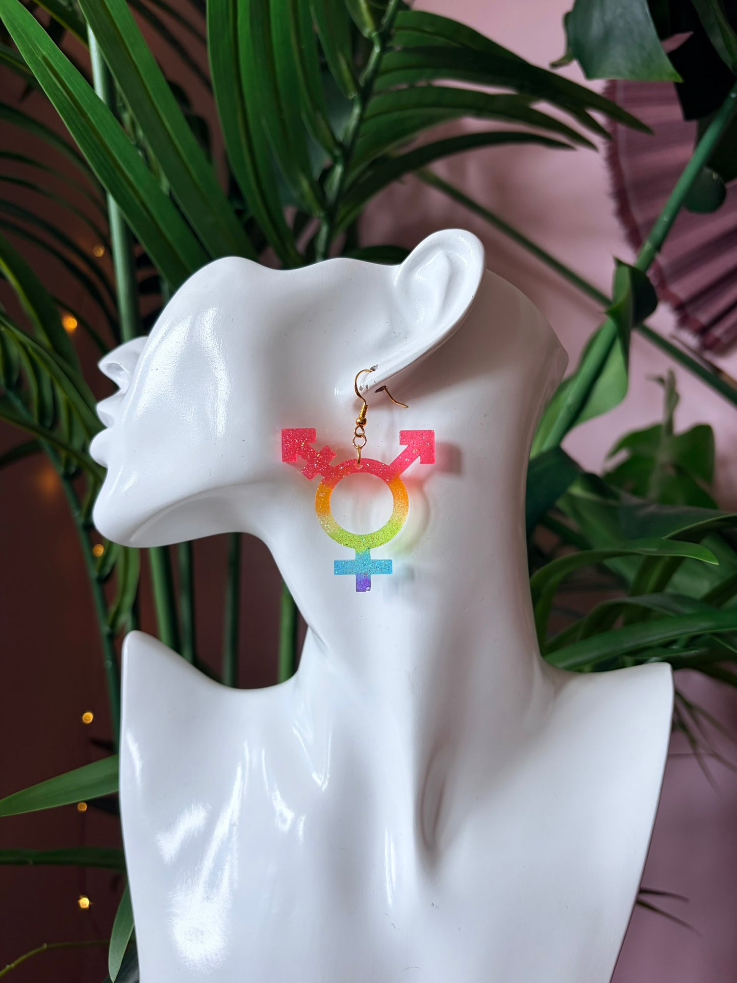 Prideörhängen - Transsymbolen