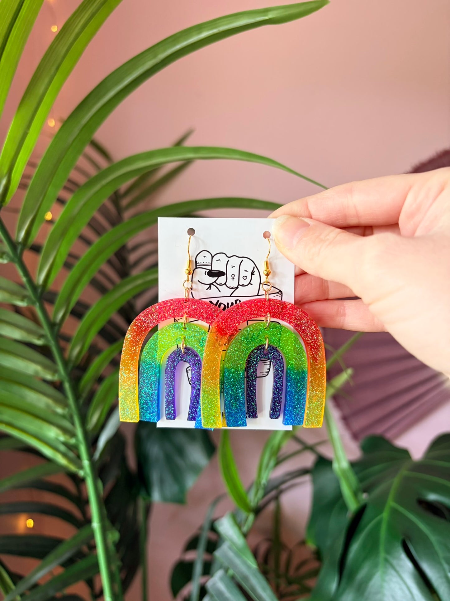 Örhängen - Pride Regnbåge