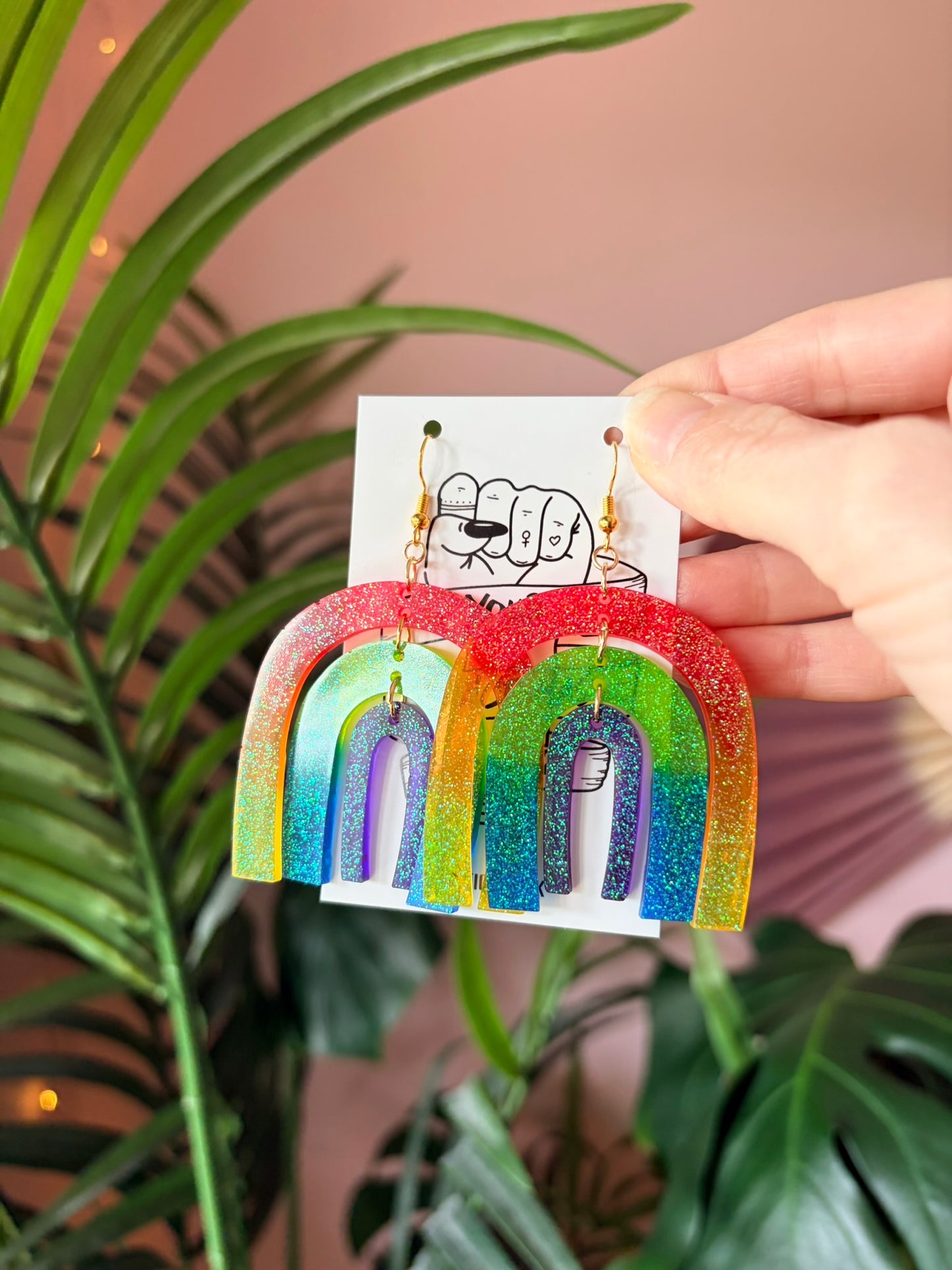 Örhängen - Pride Regnbåge