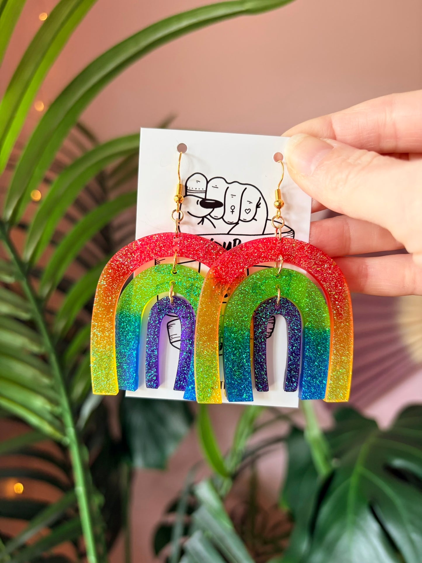 Örhängen - Pride Regnbåge