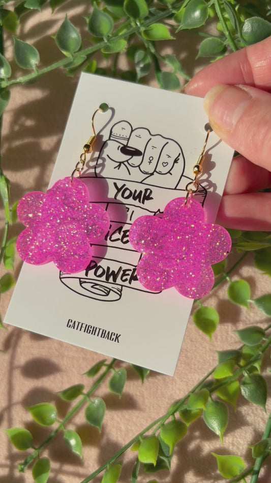 Glittriga Blommor